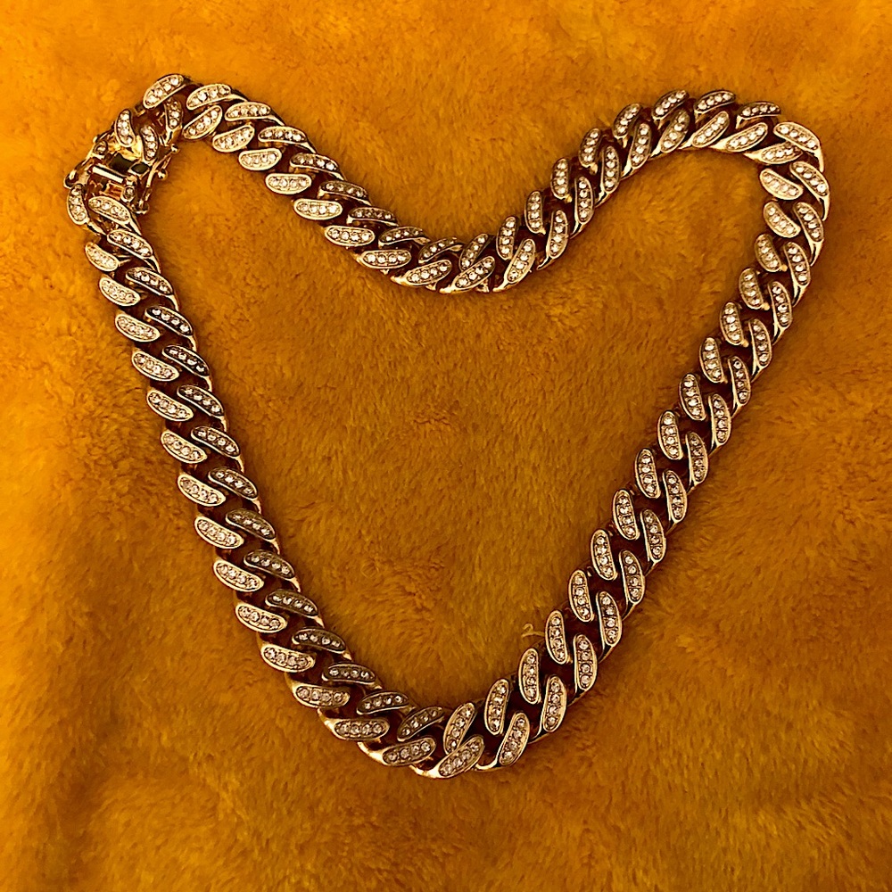 Gold Plated Miami Cuban Link Choker